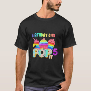 Geburtstagskind Pop It 5 T-Shirt