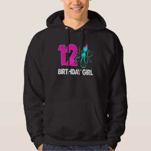 Geburtstagskinder 12 Octopus-Liebe Hoodie