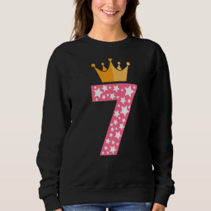 Geburtstagskinder 7 Jahre 2015 Sweatshirt