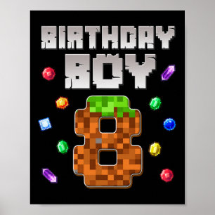 Geburtstagskinder 8. Geburtstag 8. Geburtstag 8 Ja Poster