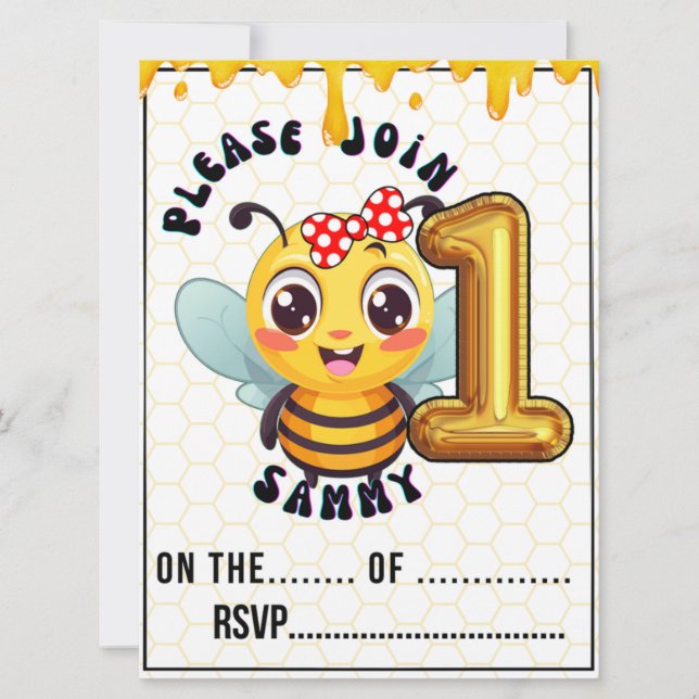 Geburtstagskinder Einladung (Vorderseite)