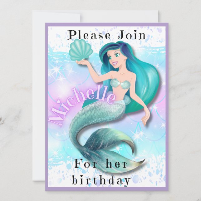 Geburtstagskinder Einladung (Vorderseite)