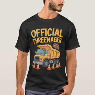 Geburtstagskinder Junge Drei Jahre Alt Threenager  T-Shirt