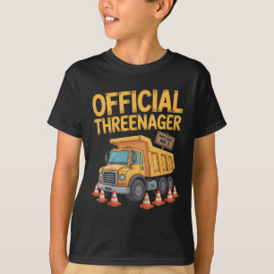 Geburtstagskinder Junge Drei Jahre Alt Threenager T-Shirt