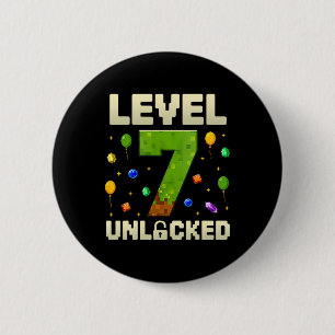 Geburtstagskleidung Stufe 7 unverschlossen 7. Gebu Button