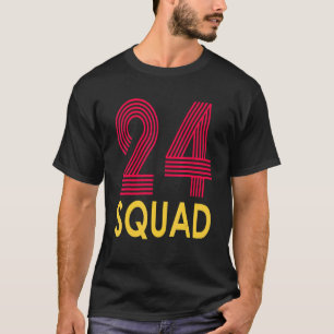 Geburtstagskolade 24 Jahre Crew 24. Geburtstag T-Shirt