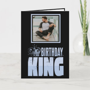 Geburtstagskönig Alles Gute zum Geburtstag Karte
