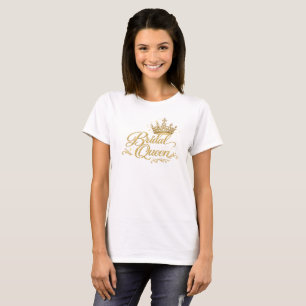 Geburtstagskönigin Goldene Krone Shirt Design – Gl