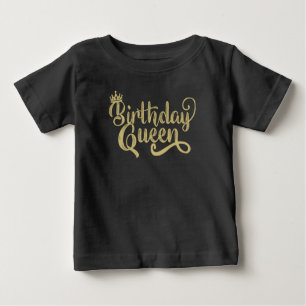 Geburtstagskönigin Happy Birthday Party Lustig Baby T-shirt
