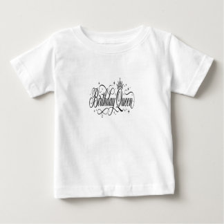 Geburtstagskönigin Passende Individuelle Team-Gesc Baby T-shirt