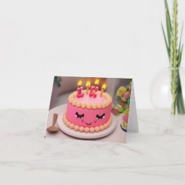 Geburtstagskuchen Ankündigung