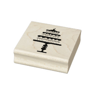 Geburtstagskuchen Briefmarke Gummistempel