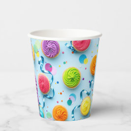 Geburtstagskuchen Pappbecher