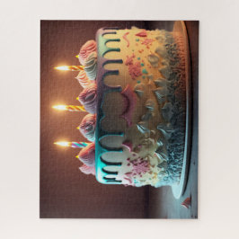 Geburtstagskuchen Puzzle