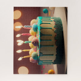 Geburtstagskuchen Puzzle