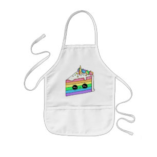 Geburtstagskuchen-T-Shirt Kinderschürze