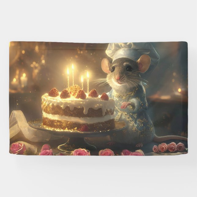 Geburtstagskuchen von Fabulous Mice Baker Banner (Horizontal)