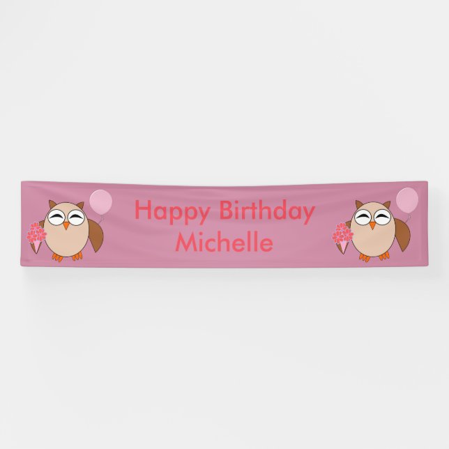 Geburtstagskugel Custom Banner (Horizontal)