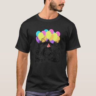 Geburtstagskugel Frosch unter Mushroom-Schirm T-Shirt
