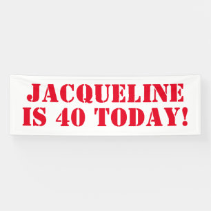 Geburtstagskündigung Banner