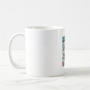 Geburtstagsmädchen 11 Meeresschildkröte Vintage-St Kaffeetasse