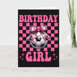 Geburtstagsmädchen Fußball Mädchen Fußball Mama Ma Karte