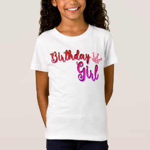 Geburtstagsmädchen-T - Shirt