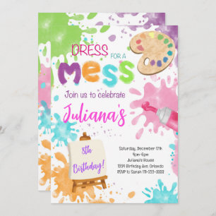 Geburtstagsmalerei Einladung