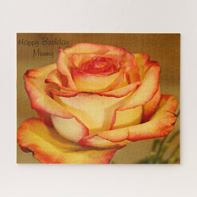 Geburtstagsmumie. Puzzle (Horizontal)