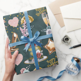 Geburtstagsmuster  geschenkpapier