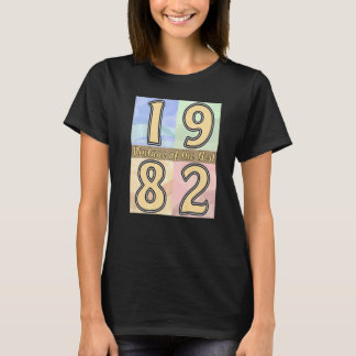 Geburtstagsnummer 1982 Jahr 1982 T-Shirt