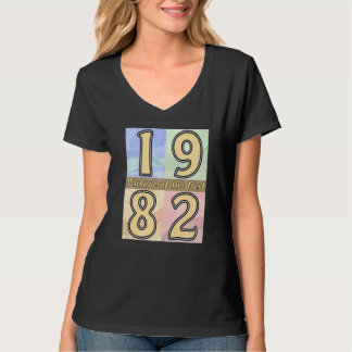 Geburtstagsnummer 1982 Jahr 1982 T-Shirt