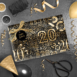 Geburtstagsnummer Word Cloud 20 C ID270 Geschenkpapier