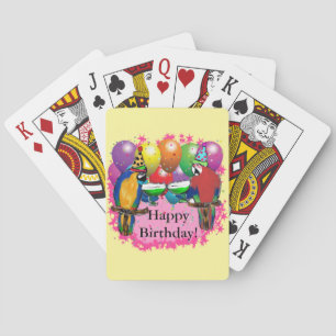 GEBURTSTAGSPAPAGEIEN SPIELKARTEN