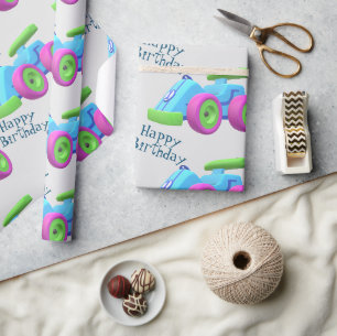 Geburtstagspapier Geschenkpapier