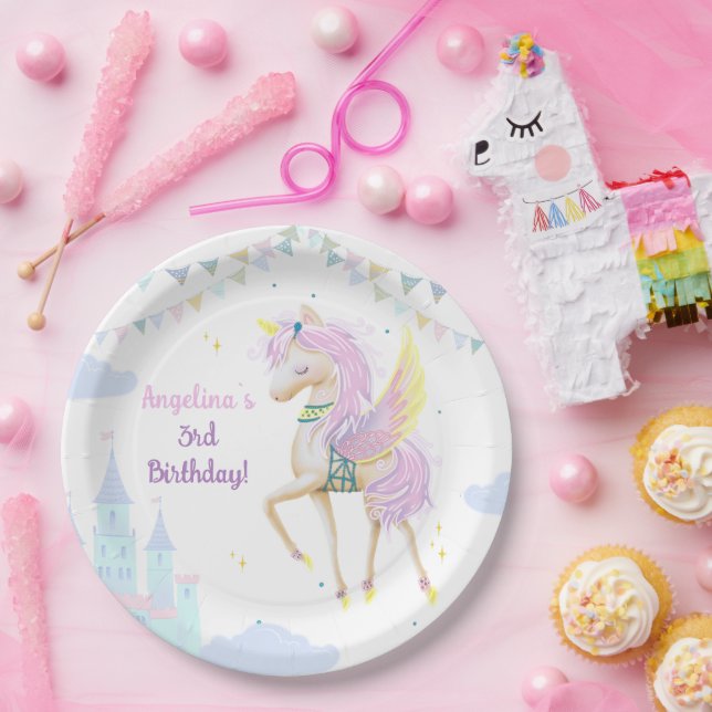 Geburtstagspapier Teller mit einem bezaubernden Ei (Party)