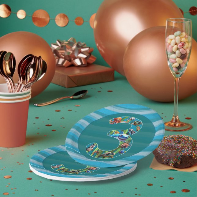 Geburtstagspappteller zum 1. Geburtstag Pappteller (Multi)
