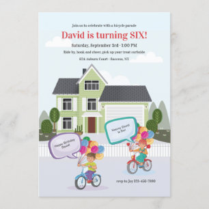 Geburtstagsparade Einladung