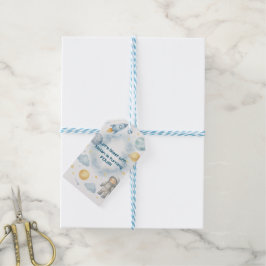 Geburtstagspartei des Kosmischen Weltraums | Raket Geschenkanhänger