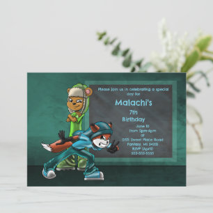 Geburtstagspartei Einladung