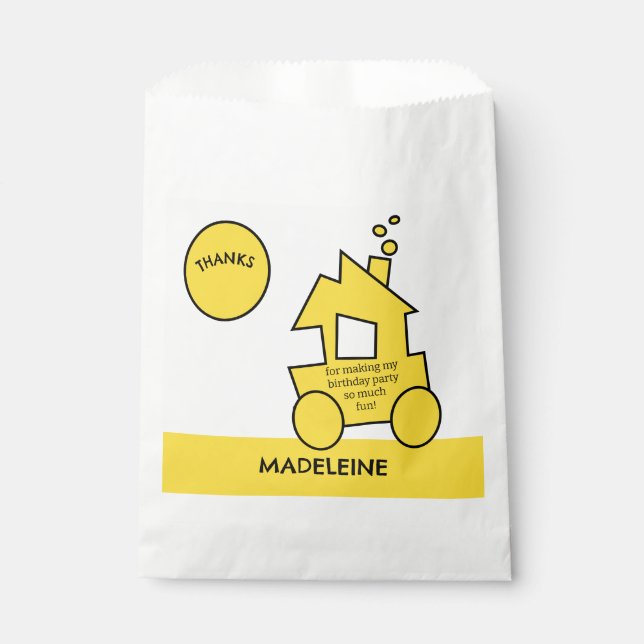 Geburtstagspartei Geschenktütchen (Vorderseite)