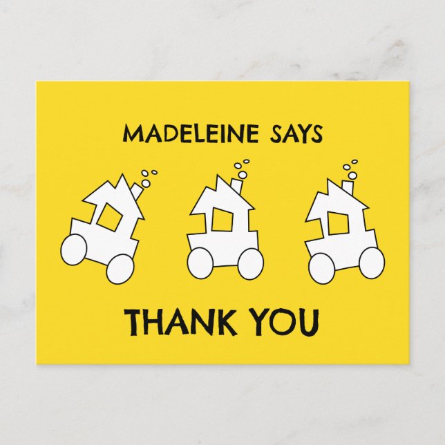 Geburtstagspartei Postkarte (Vorderseite)