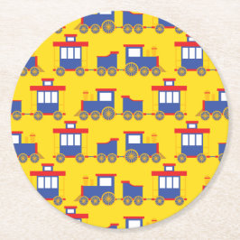 Geburtstagspartei Runder Pappuntersetzer