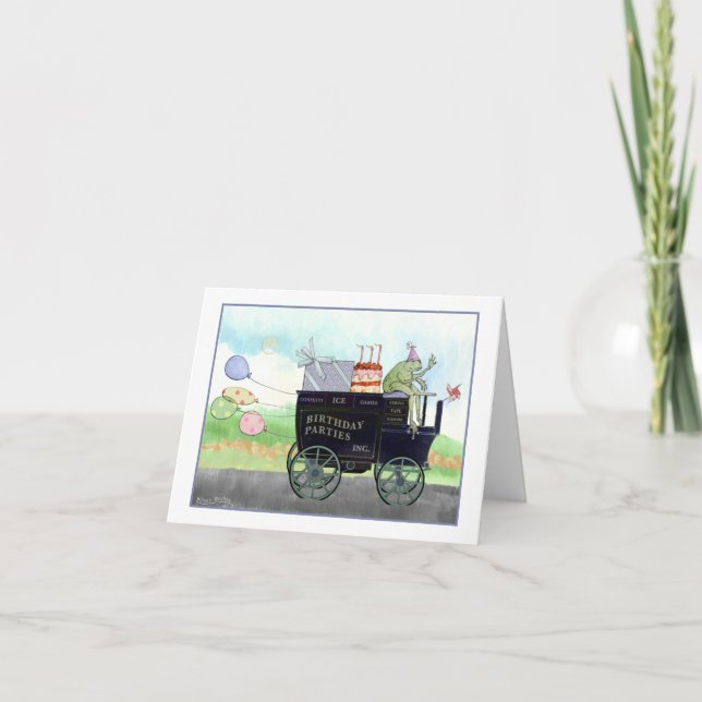 Geburtstagsparteien inkl. Karte (Vorderseite)