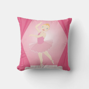 Geburtstagsparty Ballerina Kissen
