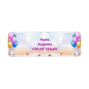 Geburtstagsparty Balloons