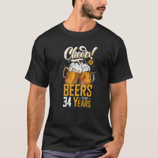 Geburtstagsparty bis 34 Jahre T-Shirt