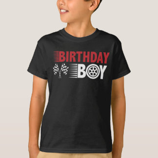 Geburtstagsparty Boy Racing Car T-Shirt