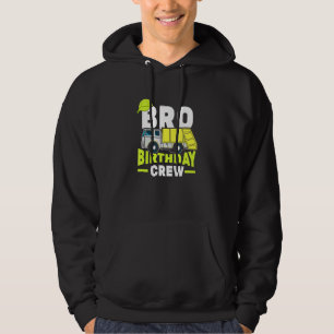 Geburtstagsparty Brother Bro Geburtstag Crew Müll  Hoodie