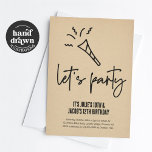 Geburtstagsparty Brother & Schwester Einladung<br><div class="desc">Geburtstagsparty Brother & Schwester Invitation - Handgezeichnete Grafiken in einem lustigen und minimalistischen Design.</div>